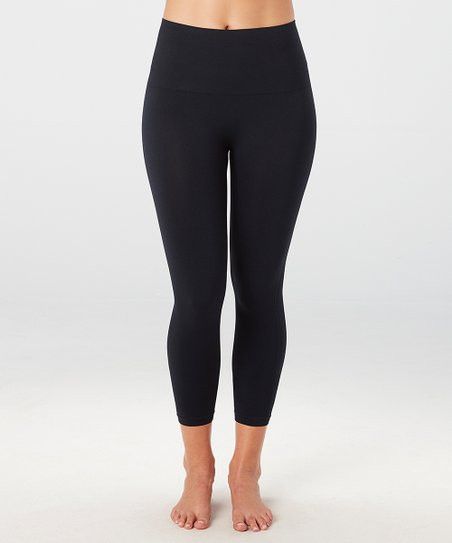 Look at Me Now Cropped Seamless Leggings - Port Navy | Zulily