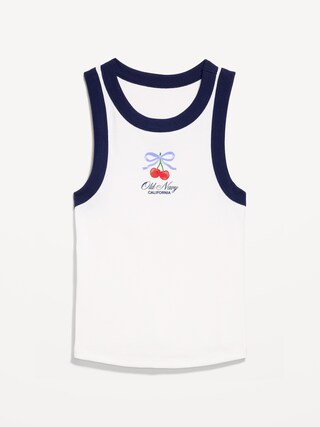 Snug Ribbed Crop Tank Top | Old Navy (US)