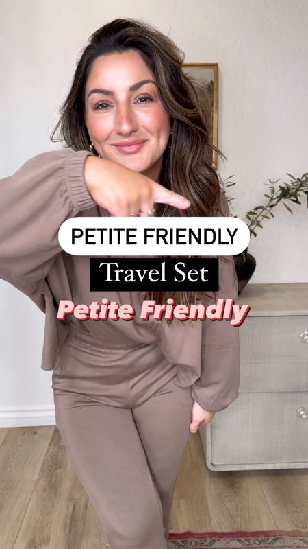 Code: Mimi10 
The softest & comfiest lounge set perfect for travel!!
Plus it’s petite friendly!
I’m in a size small in both! Top is oversized, drapey, and sooo soft!!


#LTKfitness #LTKtravel #LTKfindsunder100