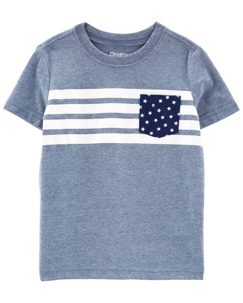 Stars & Stripes Pocket Tee | Carter's