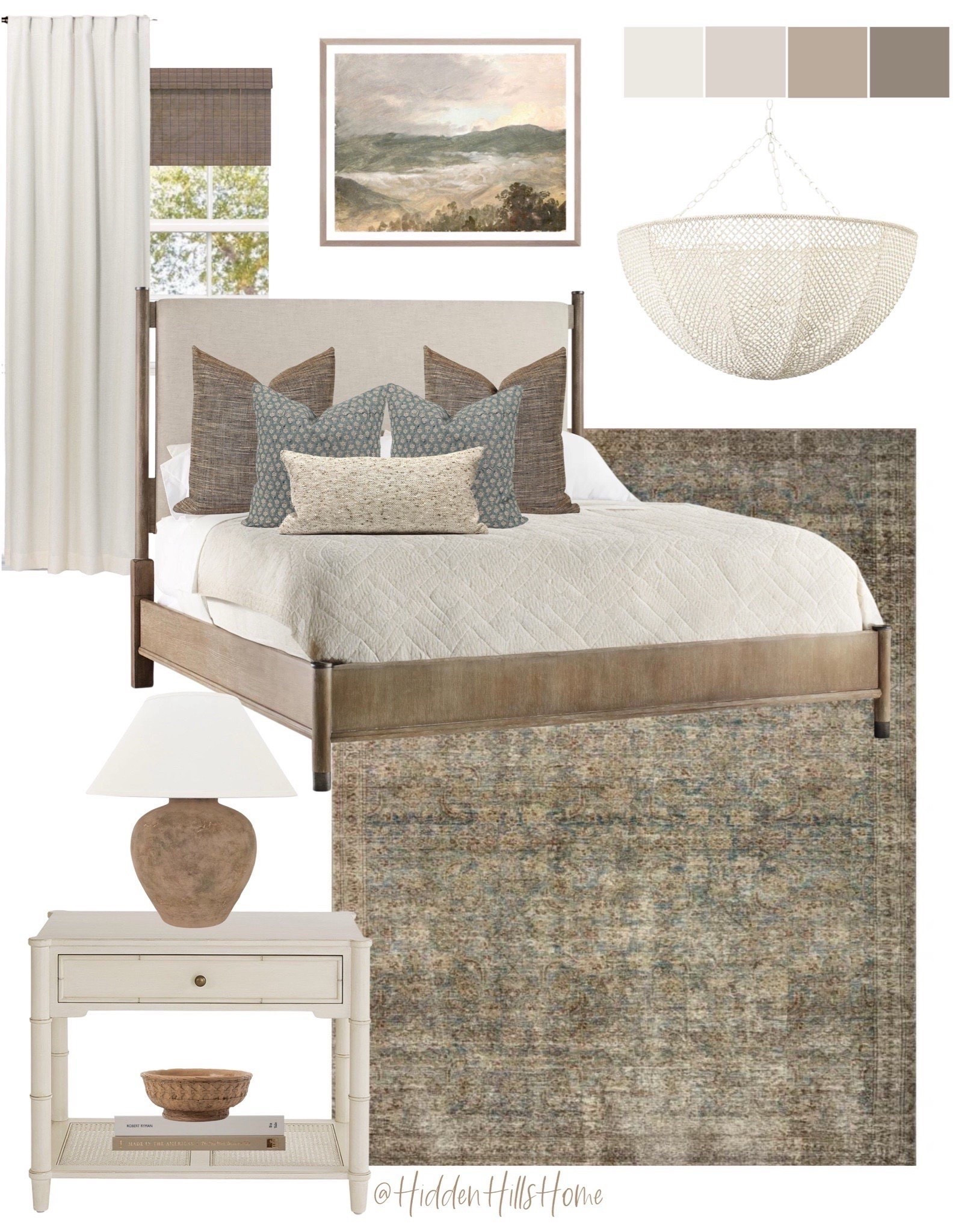 Master bedroom decor ideas, nightstands, moern transitional bedroom mood board, primary bedroom design inspo, master bedroom design #bed 

#LTKHome #LTKSaleAlert #LTKSeasonal