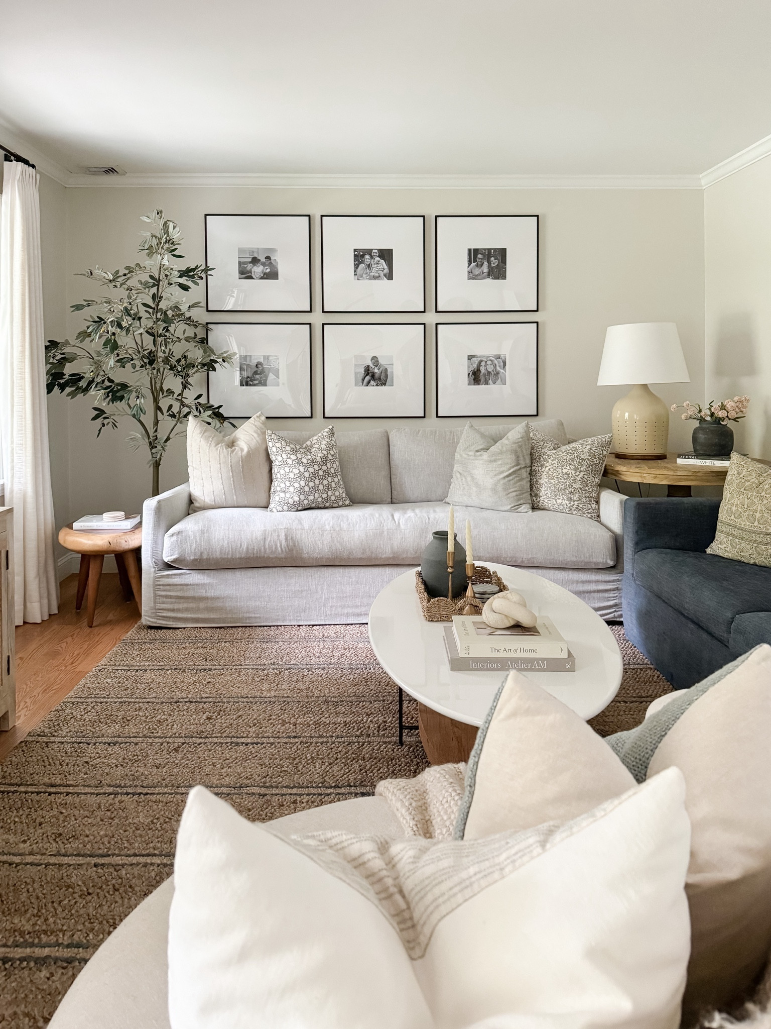 Coastal living room, Walmart home decor, coffee table, spring home decor, gallery frames, Pottery Barn rug

#LTKHome #LTKFindsUnder50 #LTKStyleTip