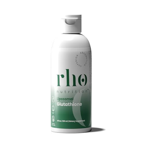 Rho Nutrition Liposomal Glutathione - Ultra High Absorption Liquid Glutathione Supplement - Supports Natural Detoxification, Immune System, Skin Health, Mental Clarity & Overall Well-Being | Amazon (US)