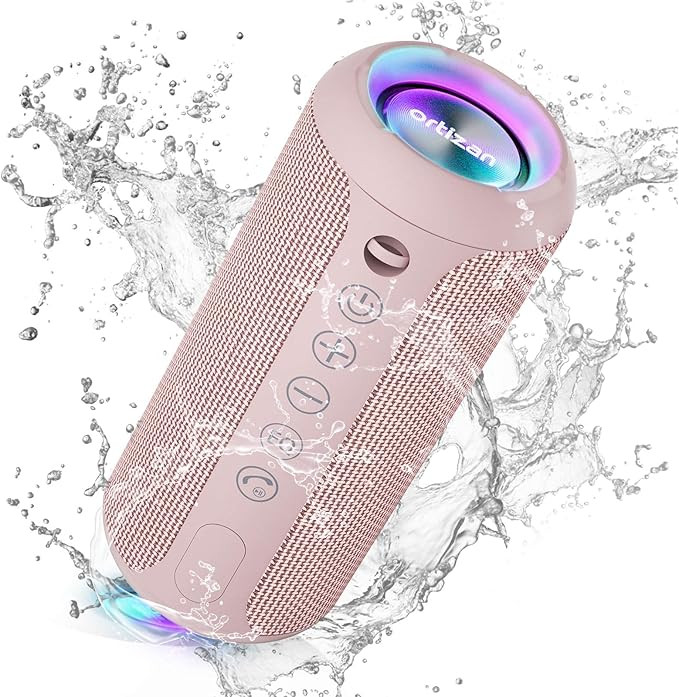 Ortizan Portable Bluetooth Speakers, IPX7 Waterproof Wireless Speaker with 24W Loud Stereo Sound,... | Amazon (US)
