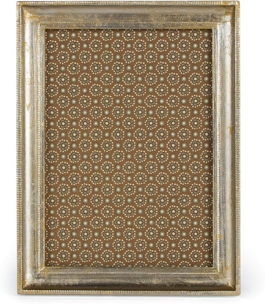 Cavallini Florentine Frames Siena Silver 5 by 7-Inch | Amazon (US)