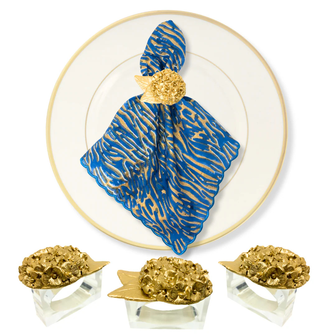 Hydrangea Napkin Rings | Southern Tribute