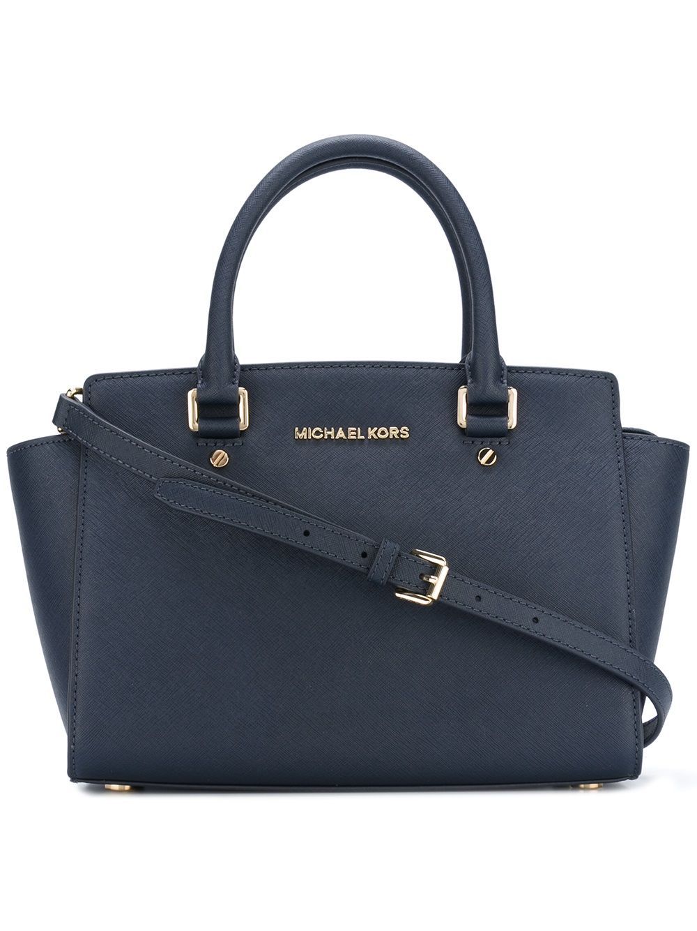 Michael Michael Kors Selma medium satchel - Blue | FarFetch Global