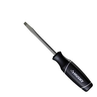 1/4 in. x 4 in. Slotted Screwdriver | The Home Depot