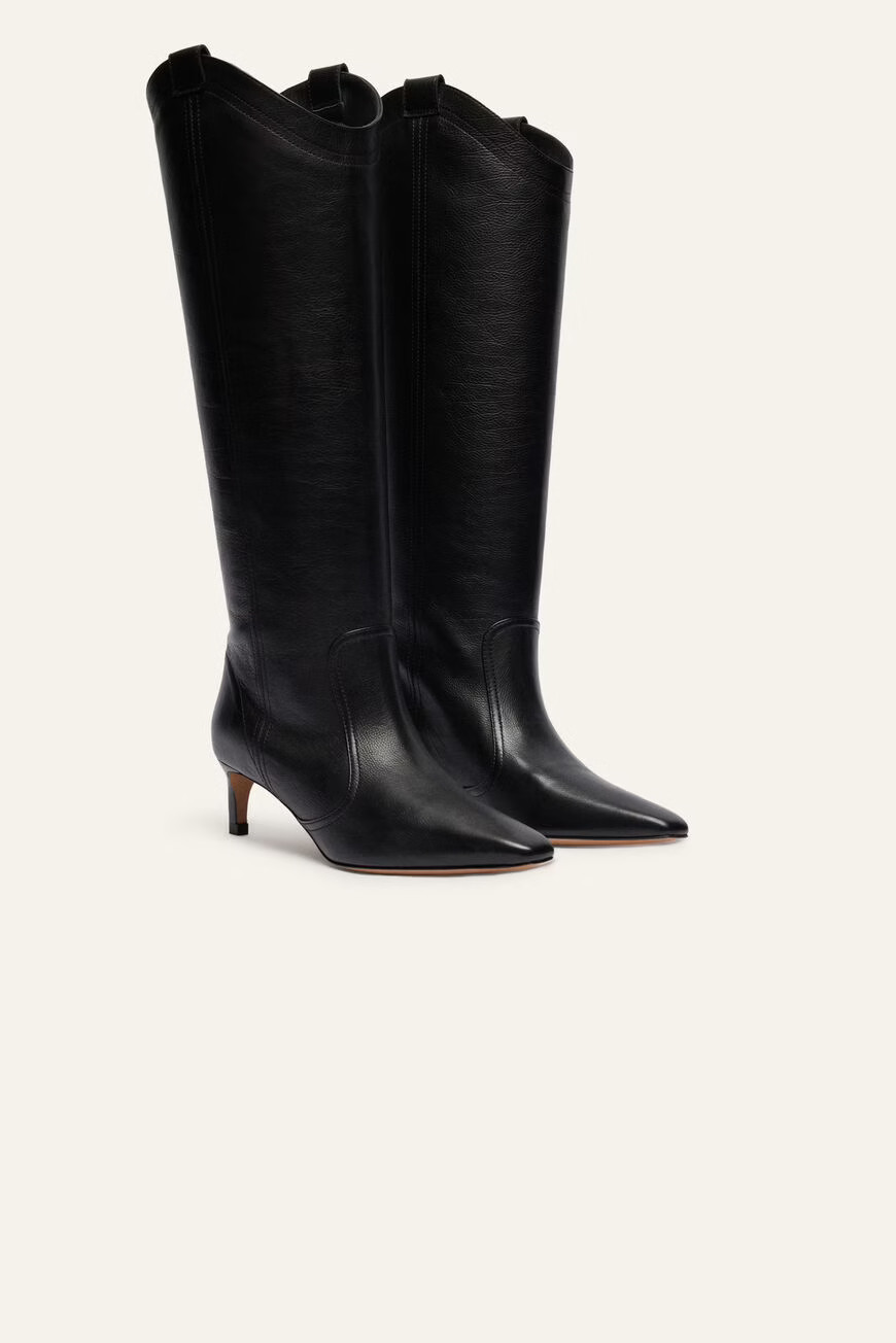 boots with curved upper | BA&SH UK