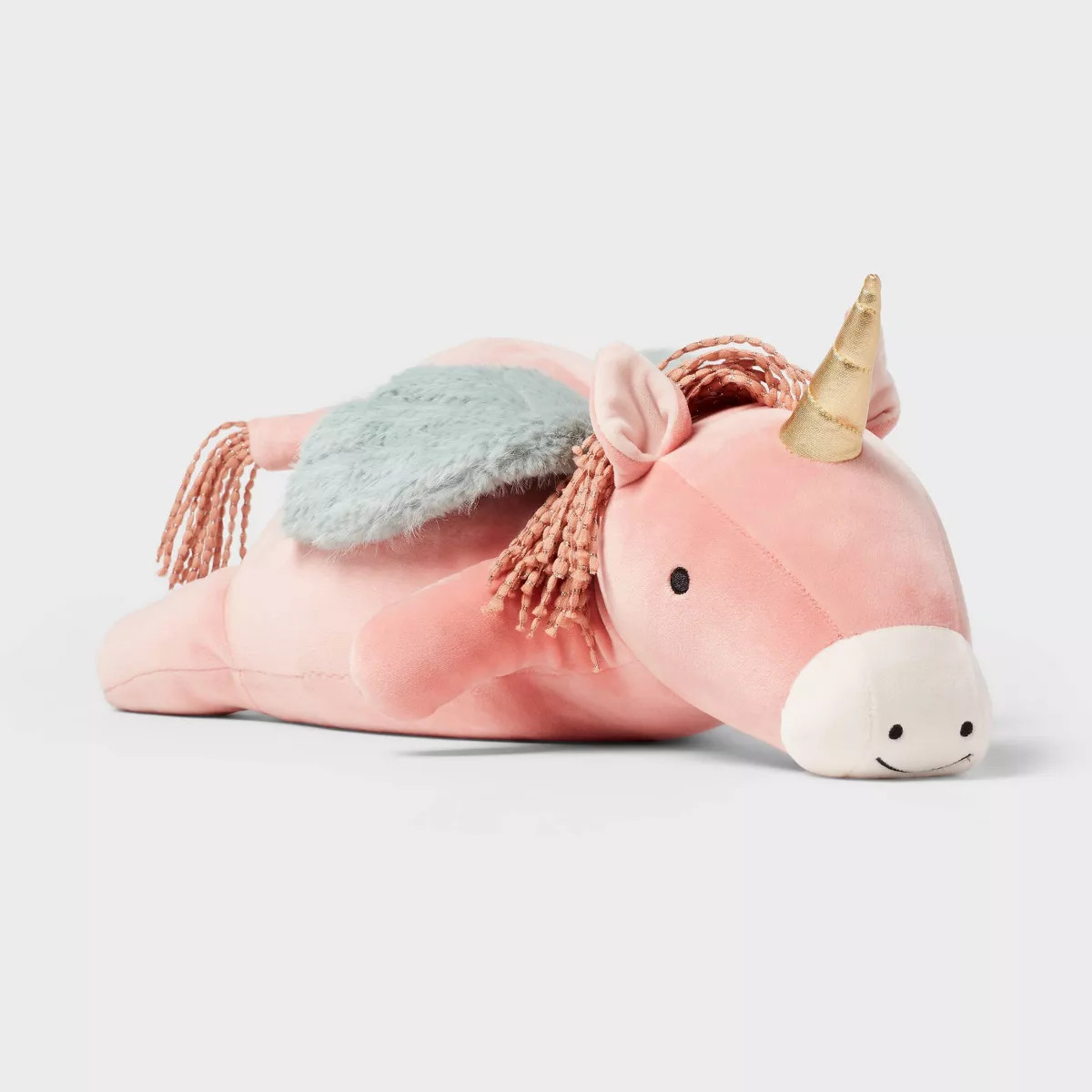 Pegasus Weighted Plush Kids' Throw Pillow Pink - Pillowfort™ | Target