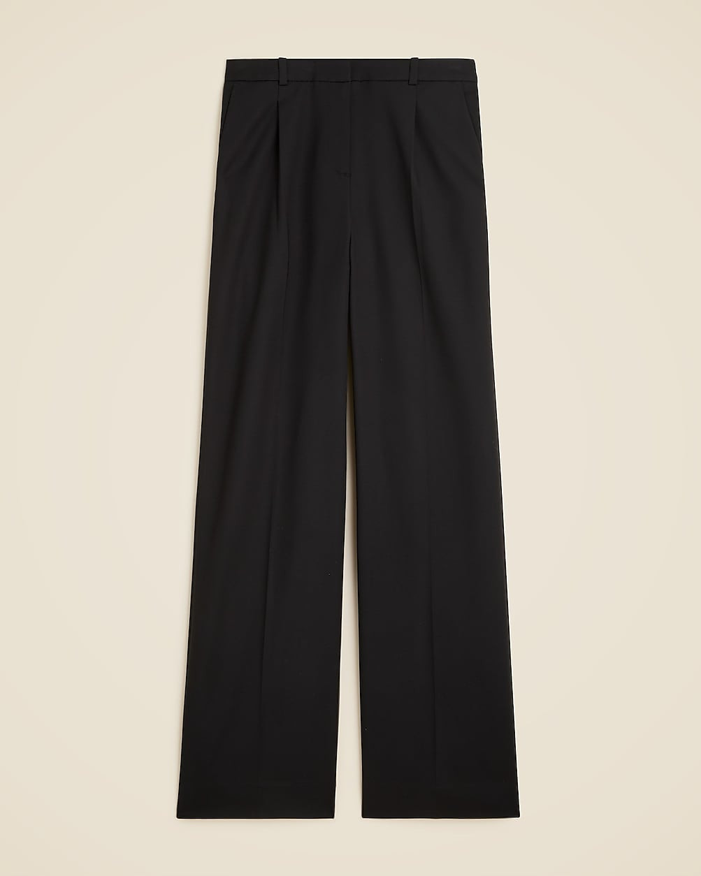 Lower-rise Essential wide-leg pant in city twill | J. Crew US