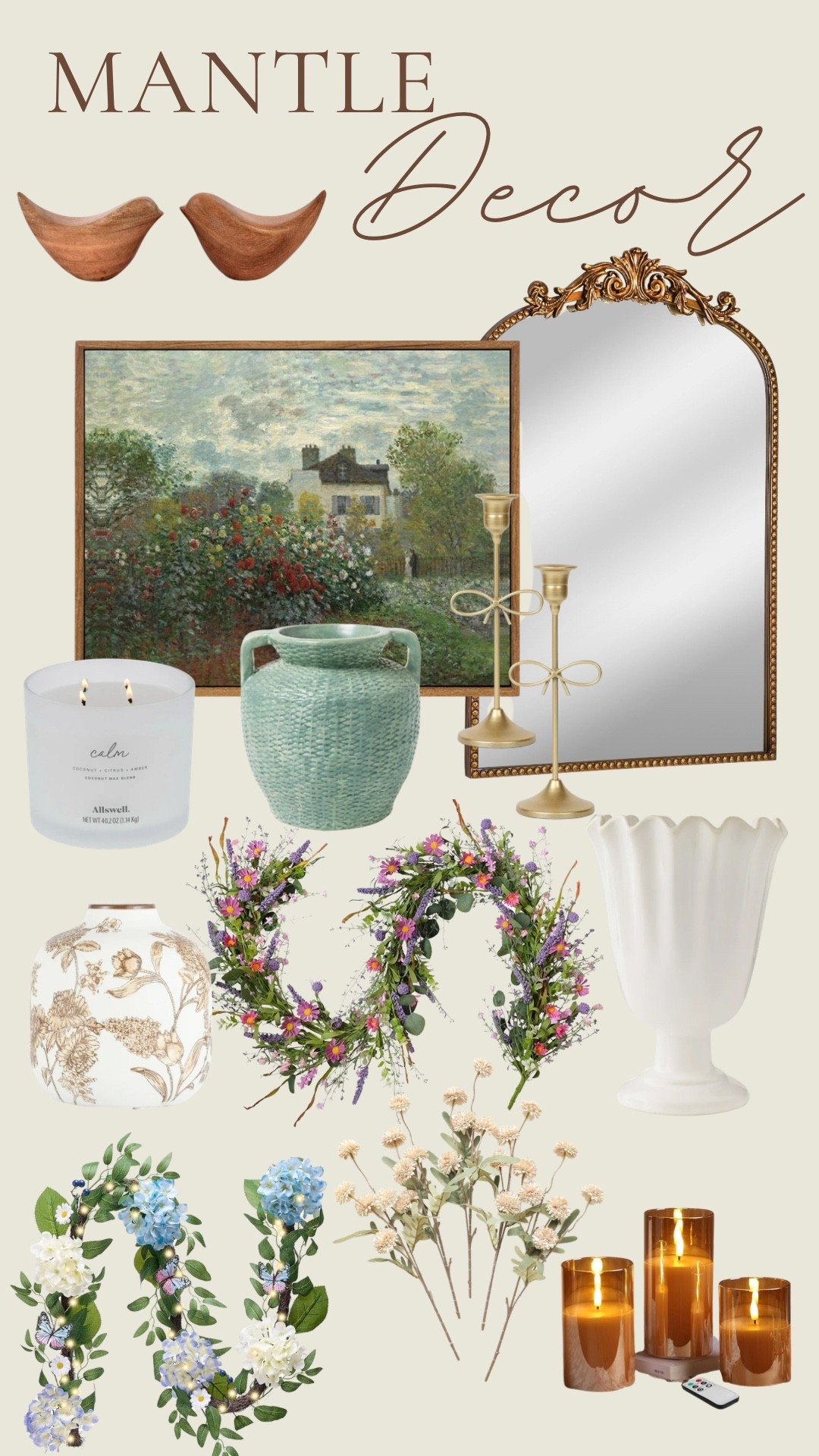 Spring decor that will take you right into summer  

#LTKOver40 #LTKSeasonal #LTKHome