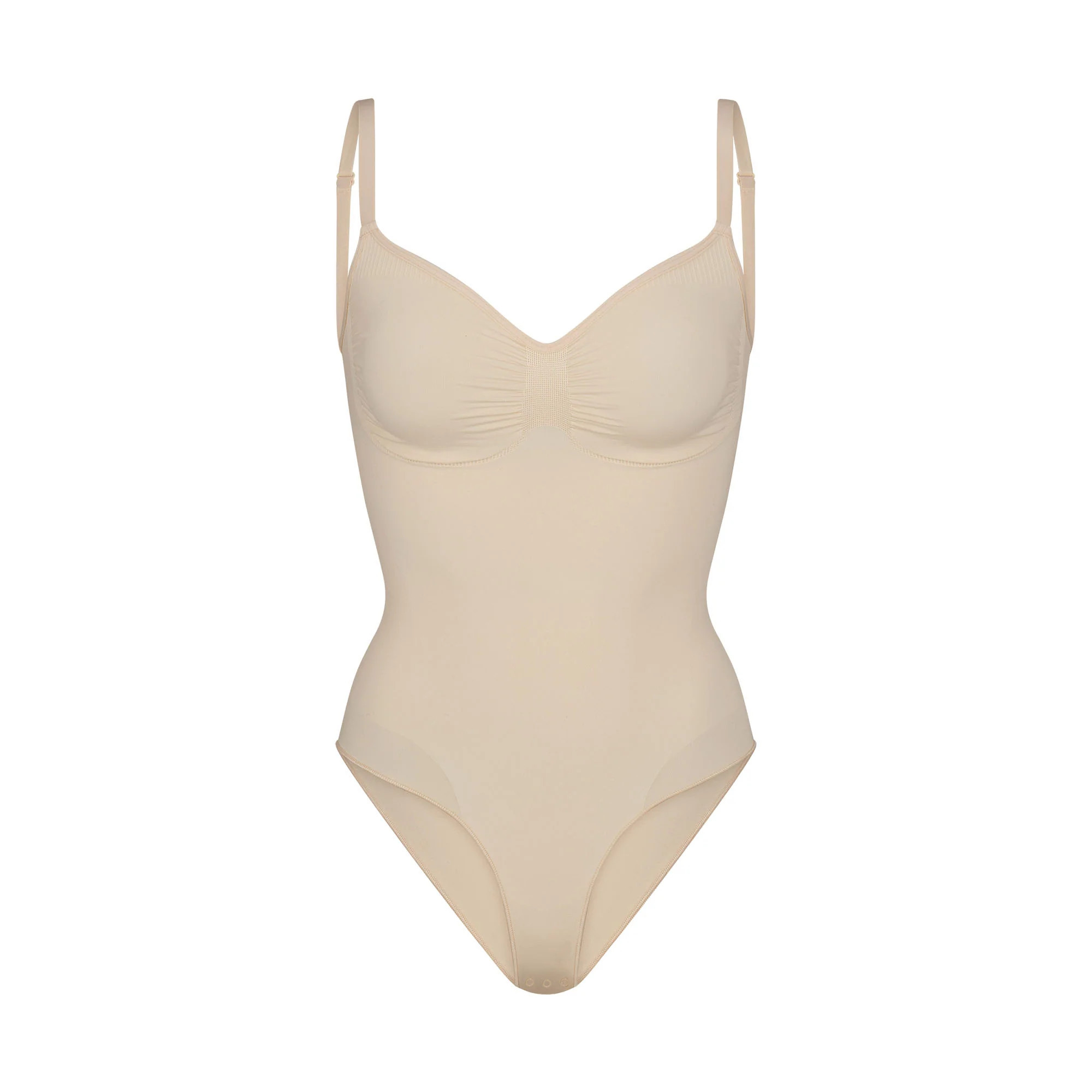 SKIMS Brief Bodysuit | Light Neutral | Small | Seamless Sculpt | SKIMS (US)