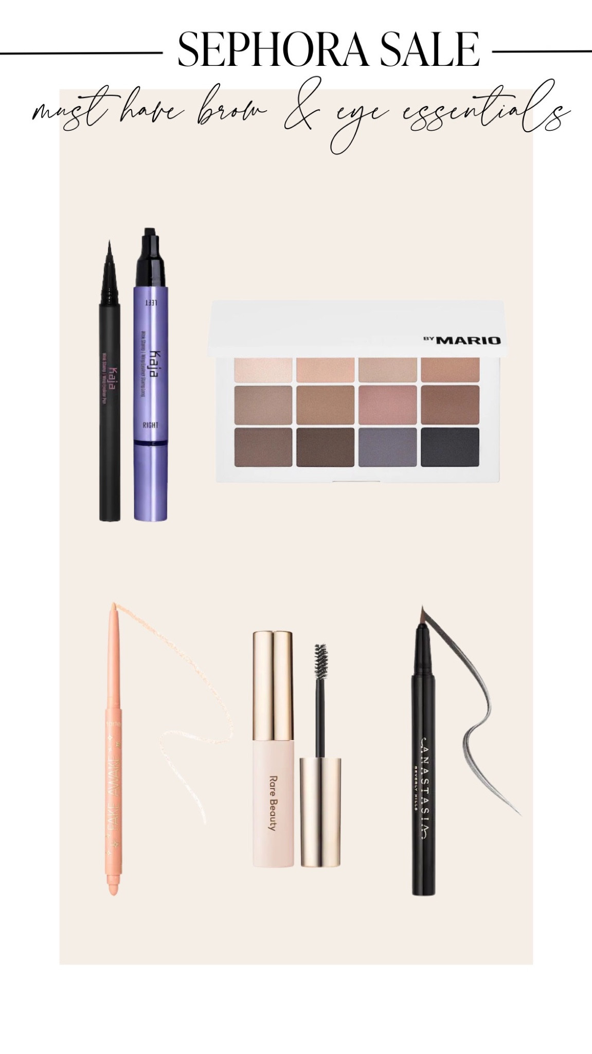 Must have brow & eye essentials! Sephora sale is going on now with up to 30% off!

#LTKstyletip #LTKxSephora #LTKbeauty
