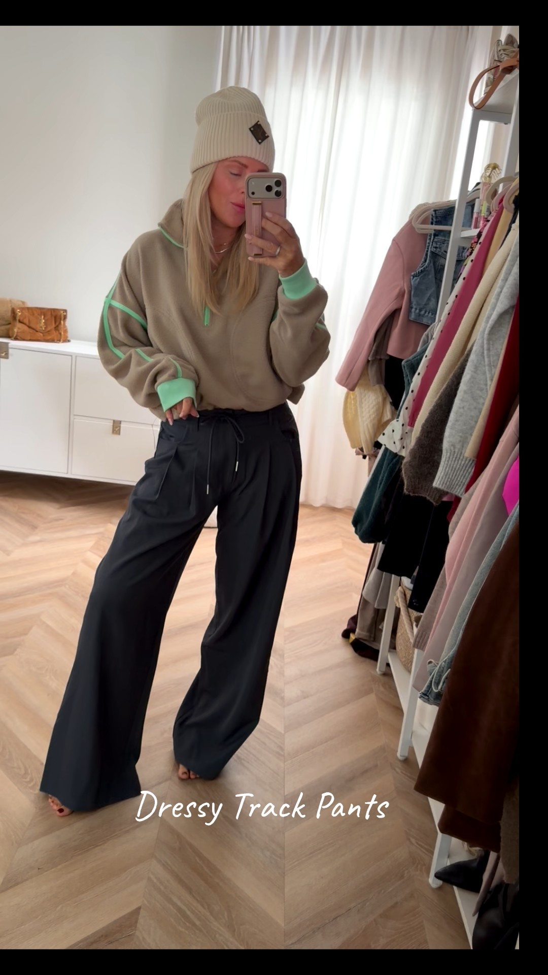 OMG these pants are a dream! I’m in small. They’re like a dressy track pant with elastic waist on back and insanely flattering and gorgeous on! Styling mine with a crop jacket these weekend! 🤍


Track pant. Workwear. Dressy. Pants. 



#LTKWorkwear #LTKgrwm #LTKTravel