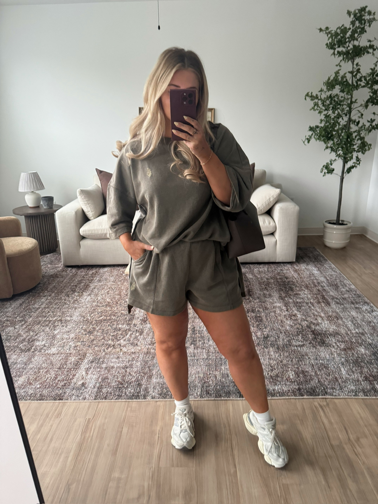 Free people set! Perfect for running errands this summer🤍 I got a large 

#LTKootd #LTKMidsize #LTKdayinmylife