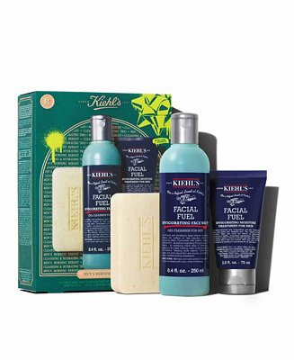 Men's 3-Pc. Energizing Essentials Facial Fuel Gift Set | Macy's