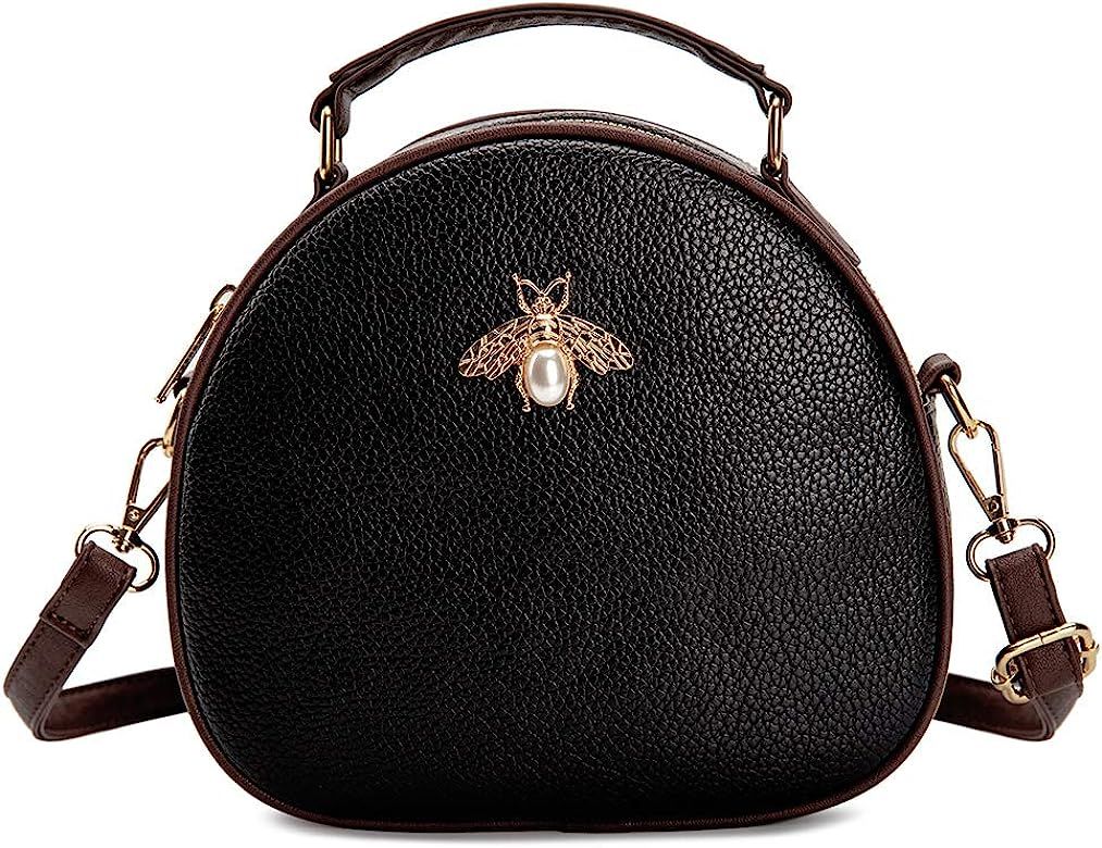 Crossbody Bag for Women PU Leather Shoulder Bag, Roomy Handbags with Detachable Strap, Lightweigh... | Amazon (CA)
