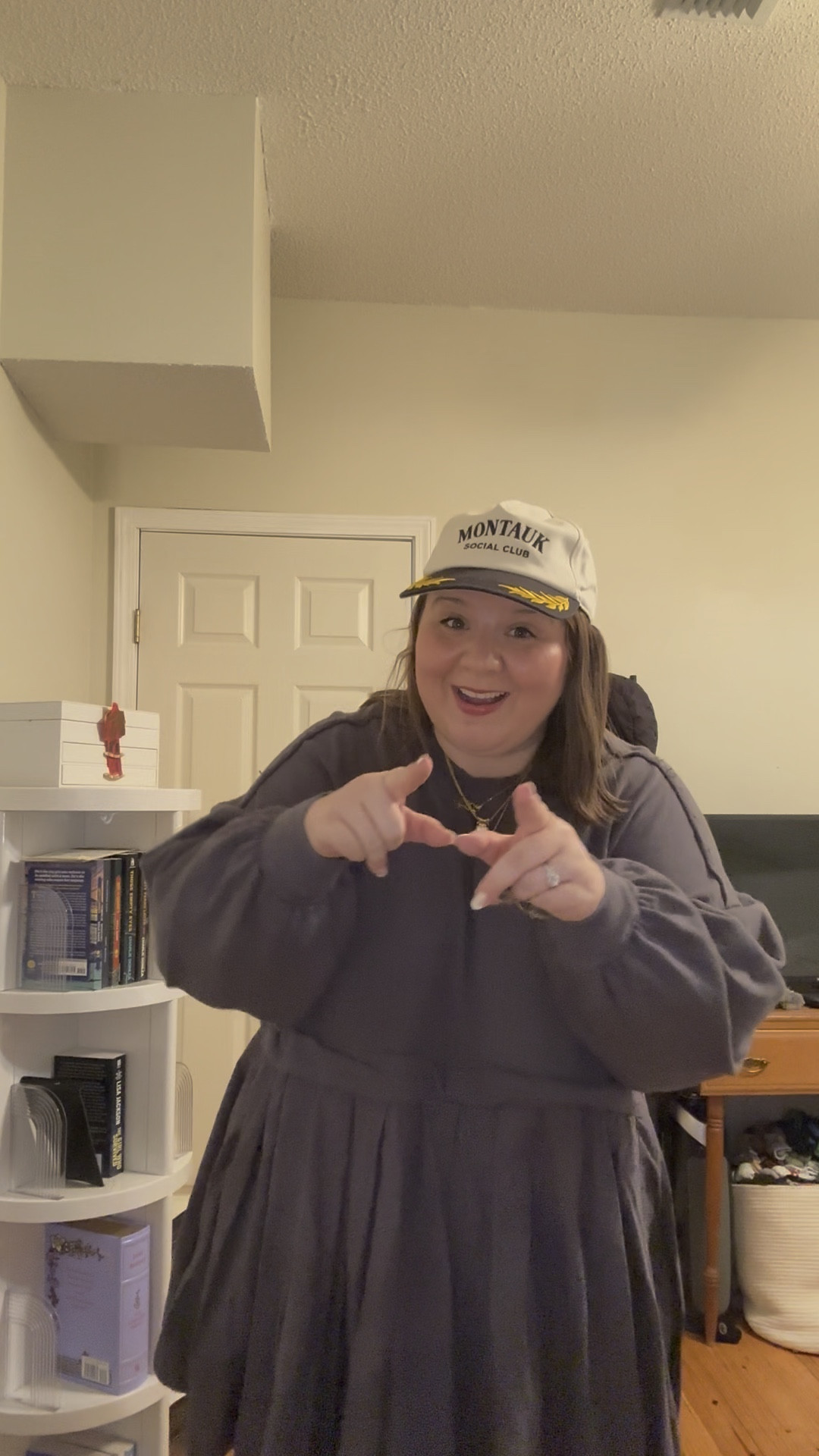 Plus size travel wear either makes us look like we just rolled out of bed or like we tried way too hard. Throw on a dress with shorts, comfy tennis shoes, and a hat and call it a day! The dress is Freepeople, I said the wrong name and I couldn’t find the exact hat. I put great options. 

#LTKTravel #LTKPlusSize #LTKOver40