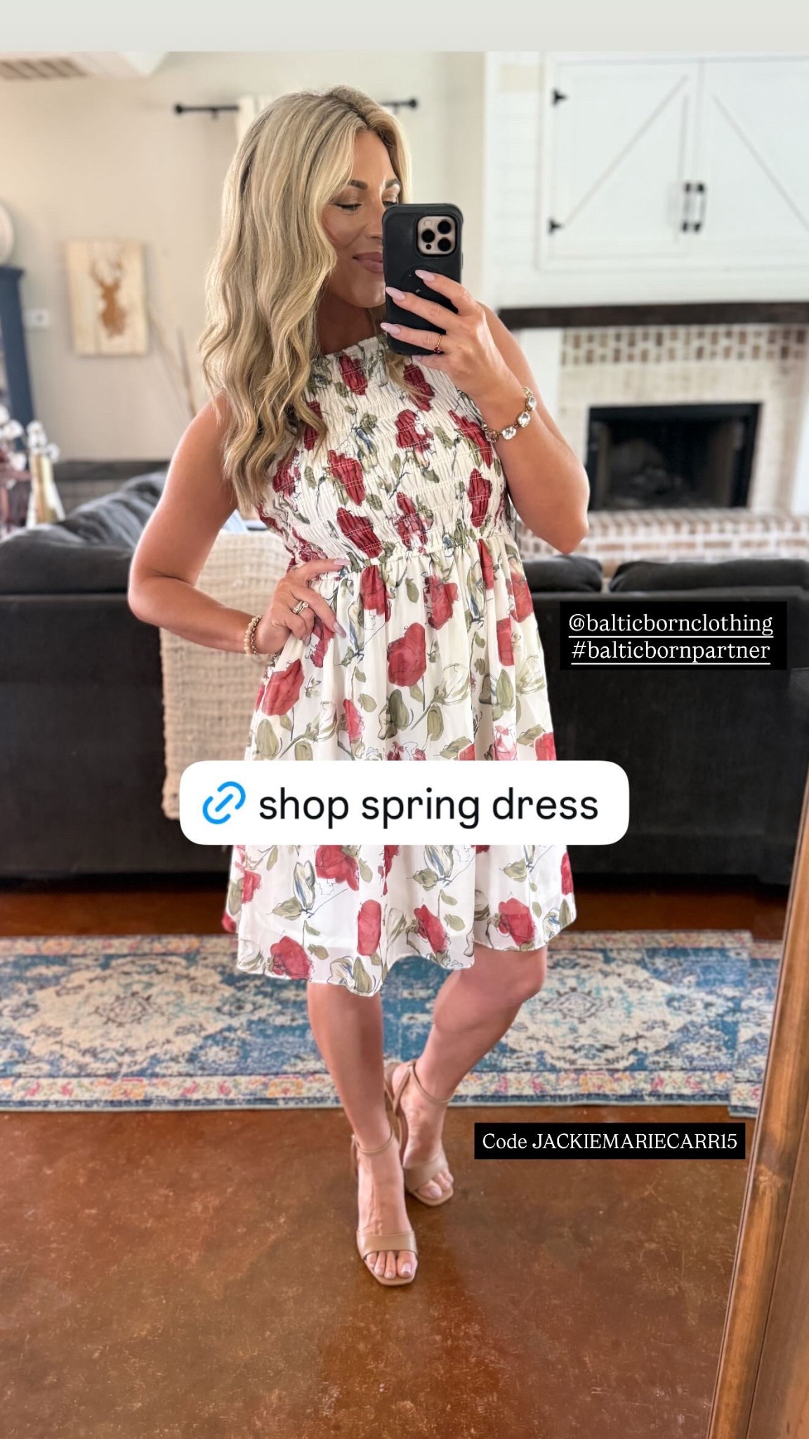 How pretty is this Spring dress?! This dress is perfect for date night and church! Baltic Born has the prettiest Spring dresses right now.

Spring dresses, spring outfits 2026, Easter dresses

Use code JACKIEMARIECARR15 to save! 

#LTKSaleAlert #LTKSpringSale #LTKSeasonal