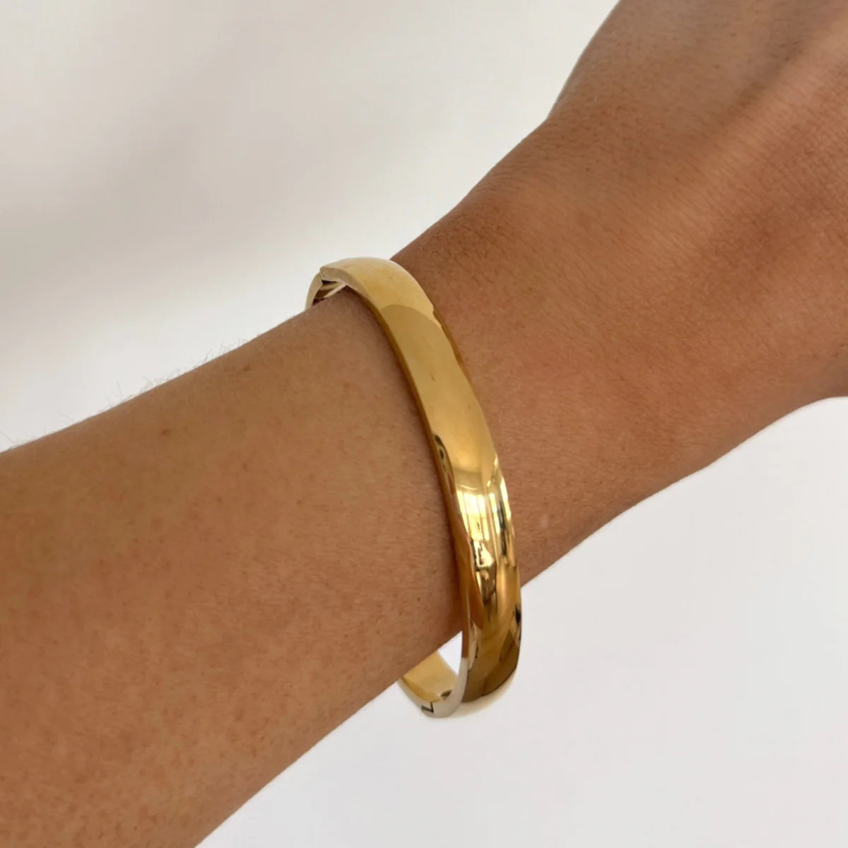 Tatum Bangle | Gold | JacqMaria Jewelry