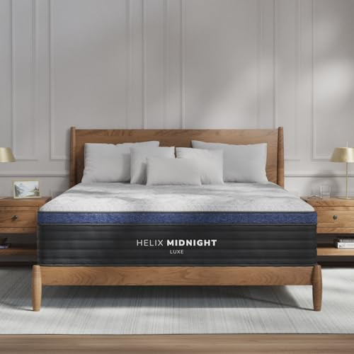 Helix Midnight Luxe with GlacioTex Cooling Mattress, Twin | Amazon (US)