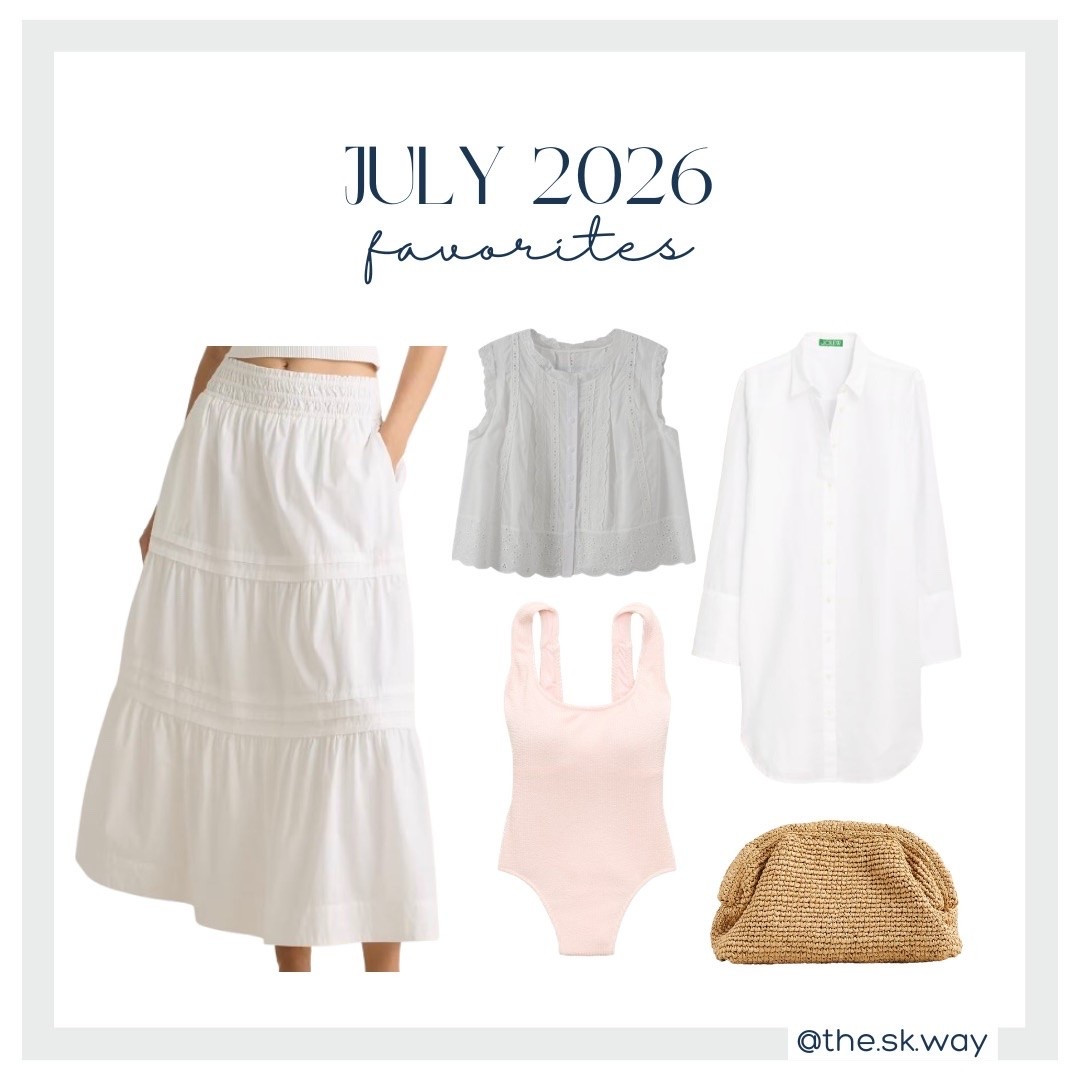 a few favorites from the month of July! 🤍

#LTKSeasonal #LTKSaleAlert #LTKPetite