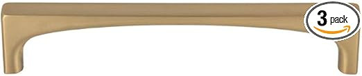 Top_Knobs Riverside Pull Color Honey Bronze 5 1/16” Length Grace Coll Contemporary Transitional... | Amazon (US)