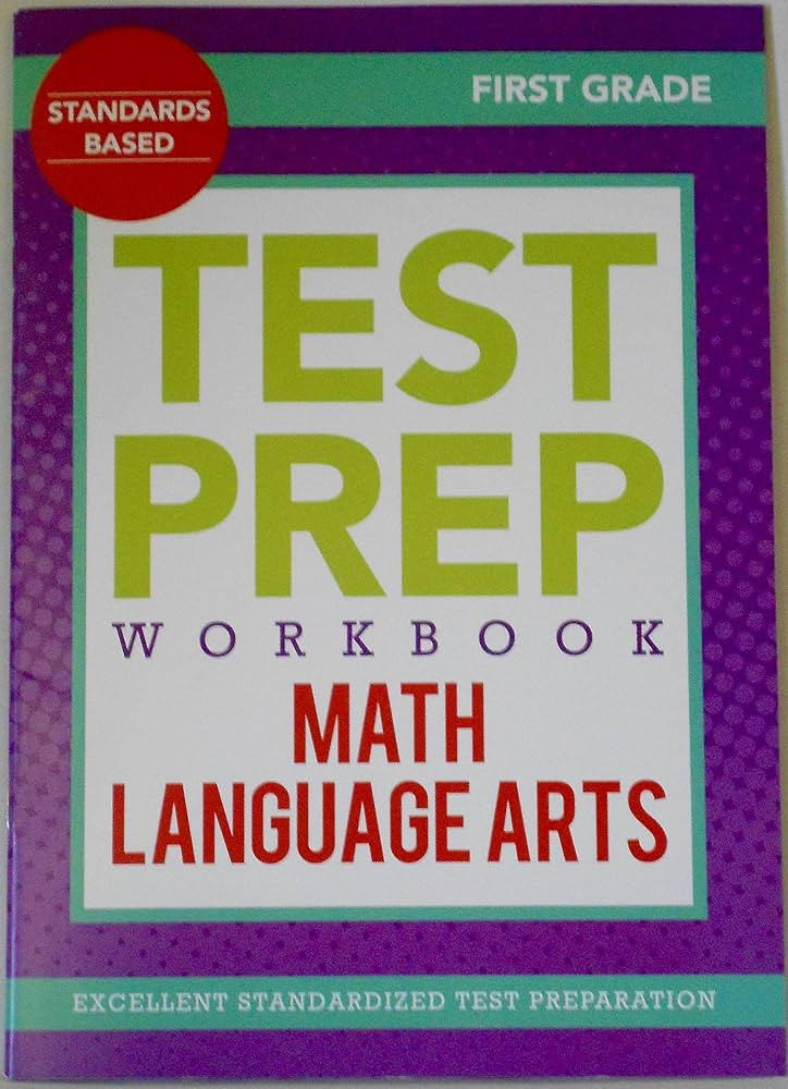 Test Prep Workbook: First Grade Math & Language Arts | Amazon (US)