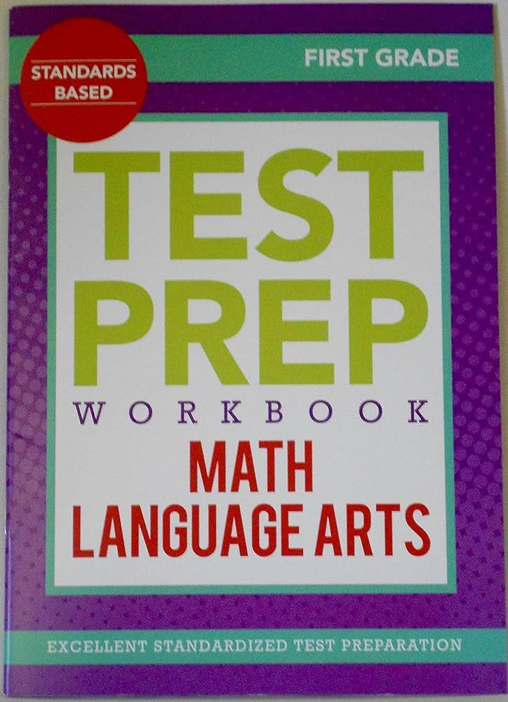 Test Prep Workbook: First Grade Math & Language Arts | Amazon (US)