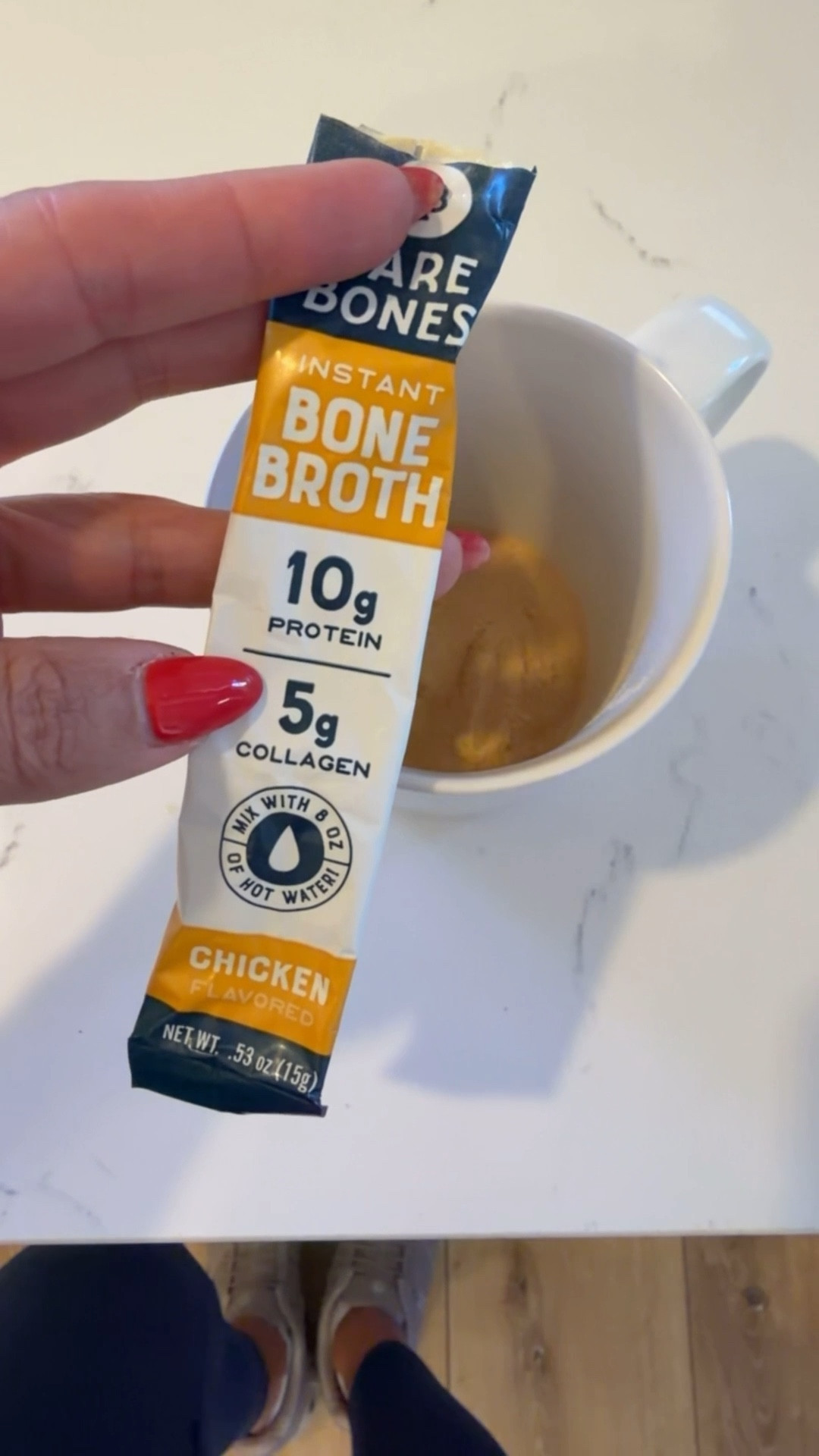 Instant protein 💪🏽
Having mine after a workout, for a mid day snack or before bed to eliminate the munchies.  Yum!!

#protein #bonebroth 

#LTKfoodie #LTKmorningroutine #LTKActive