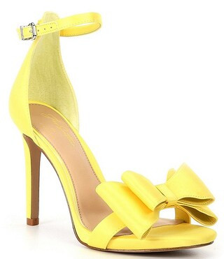 Gianni Bini x Jess Southern Claris Satin Bow Dress Sandals | Dillard's | Dillard's