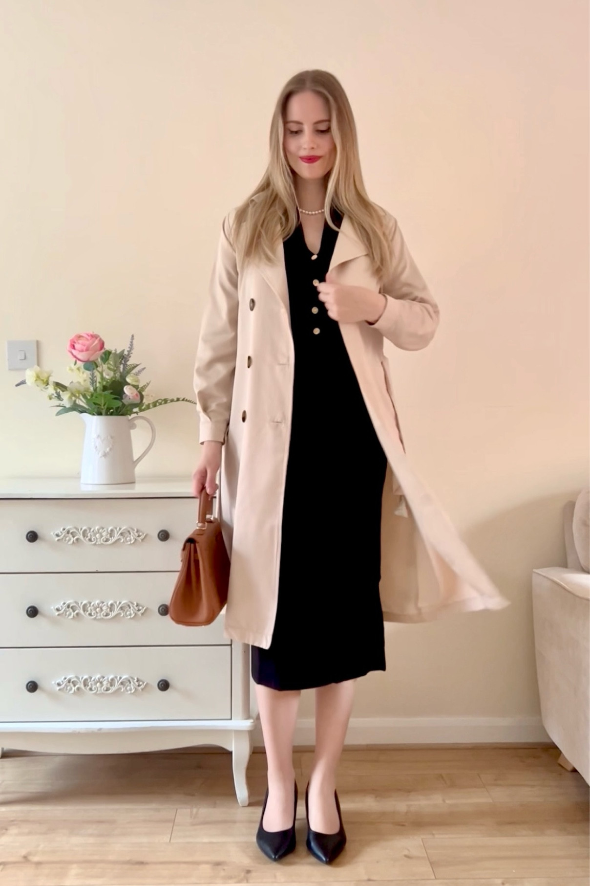 Black knitted set and beige trenchcoat by Hiccup 🖤🤍 My discount code LORETTAL20 will give you 20% off ✨

#LTKgrwm #LTKwinter #LTKstyletip