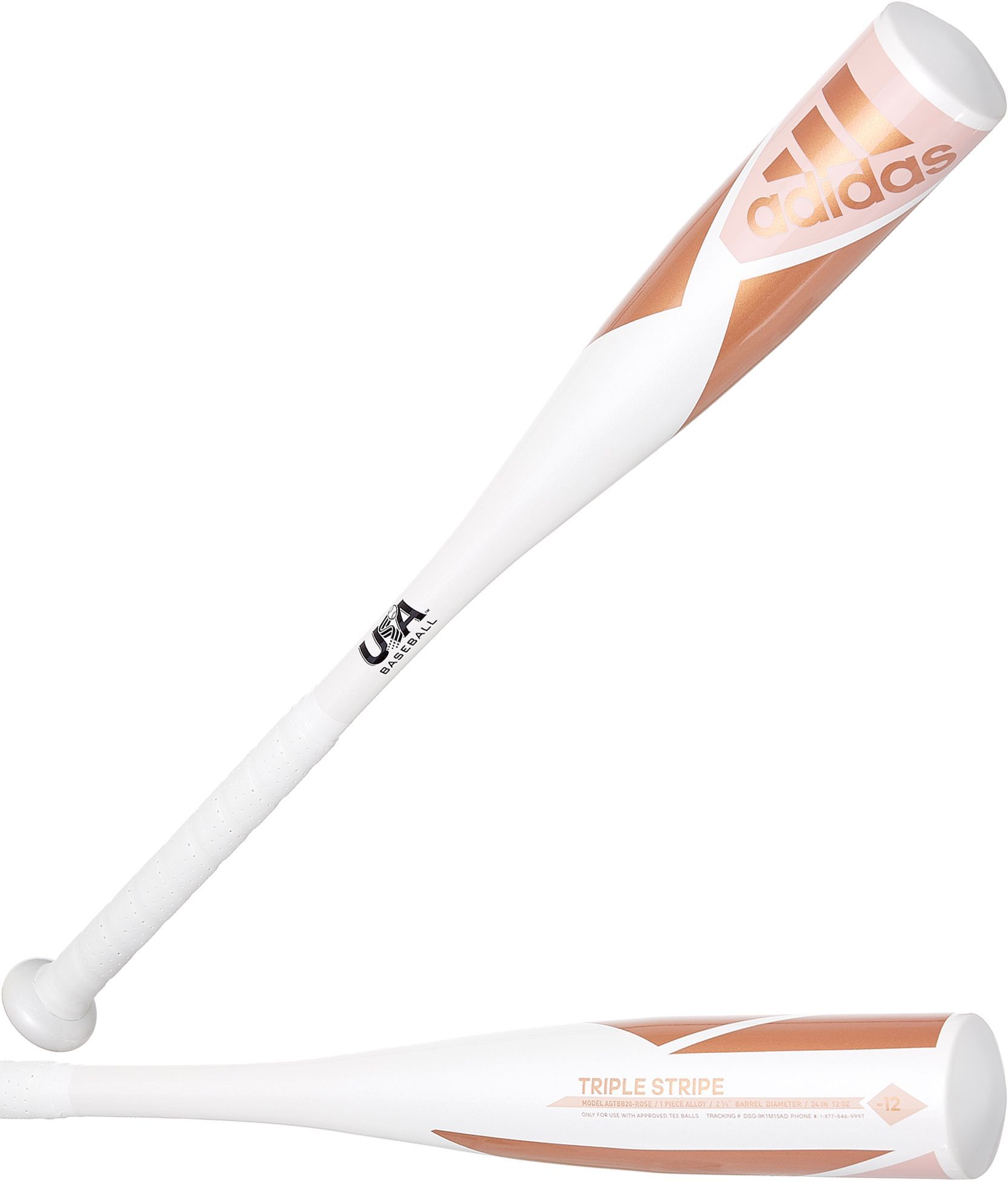 adidas Girls' Tee Ball Bat 2020 (-12), Pink | Dick's Sporting Goods