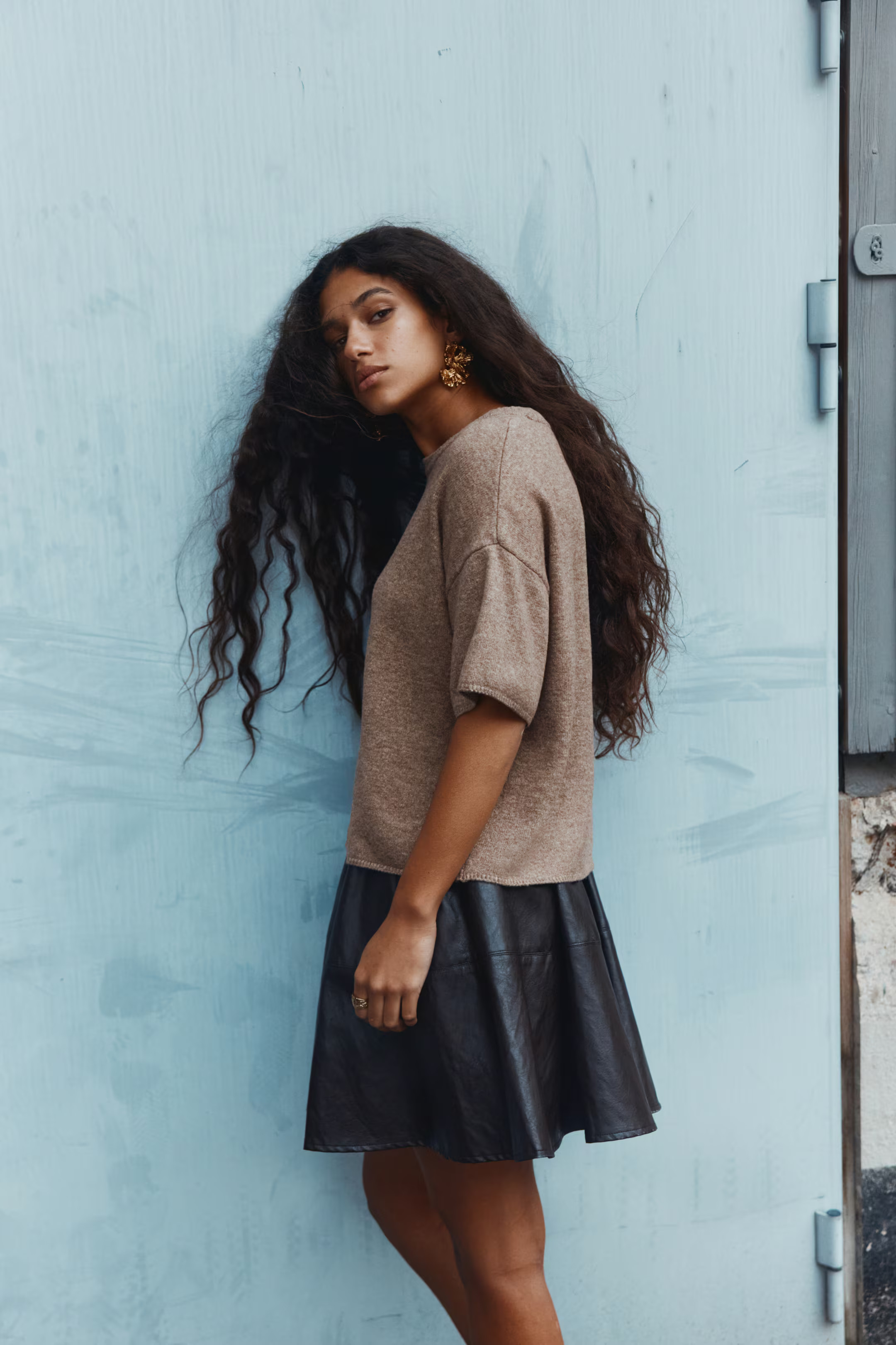 Short-sleeved jumper | H&M (UK, MY, IN, SG, PH, TW, HK)