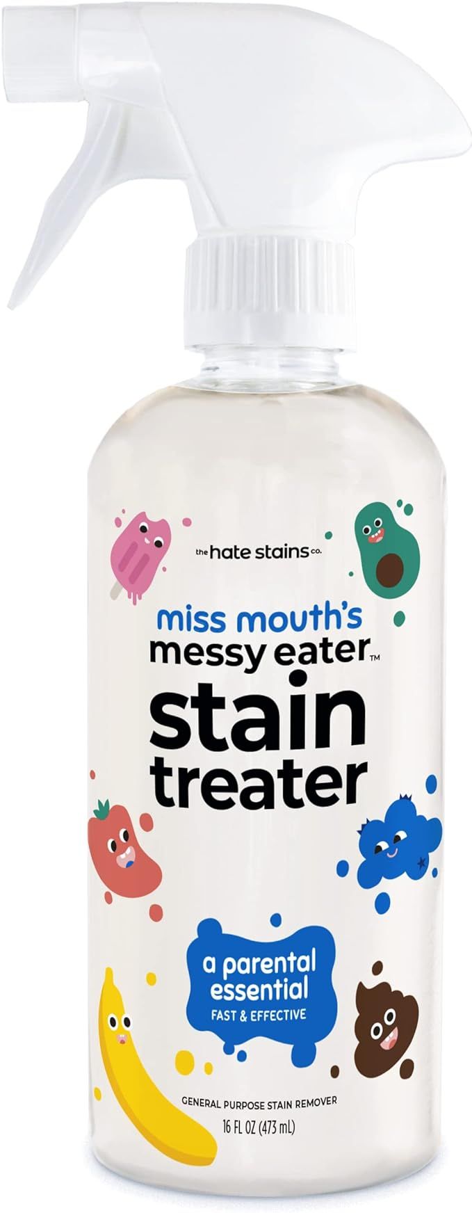 Miss Mouth's Messy Eater Stain Treater Spray - 16oz Stain Remover - Newborn & Baby Essentials - N... | Amazon (US)