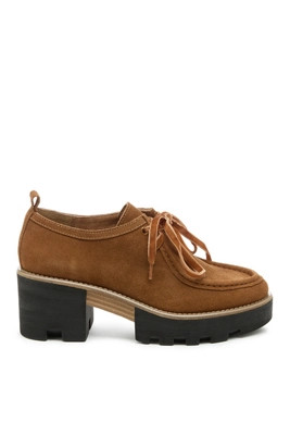 Kelsi Dagger Brooklyn Olga Lug Loafer Heels | Anthropologie (US)