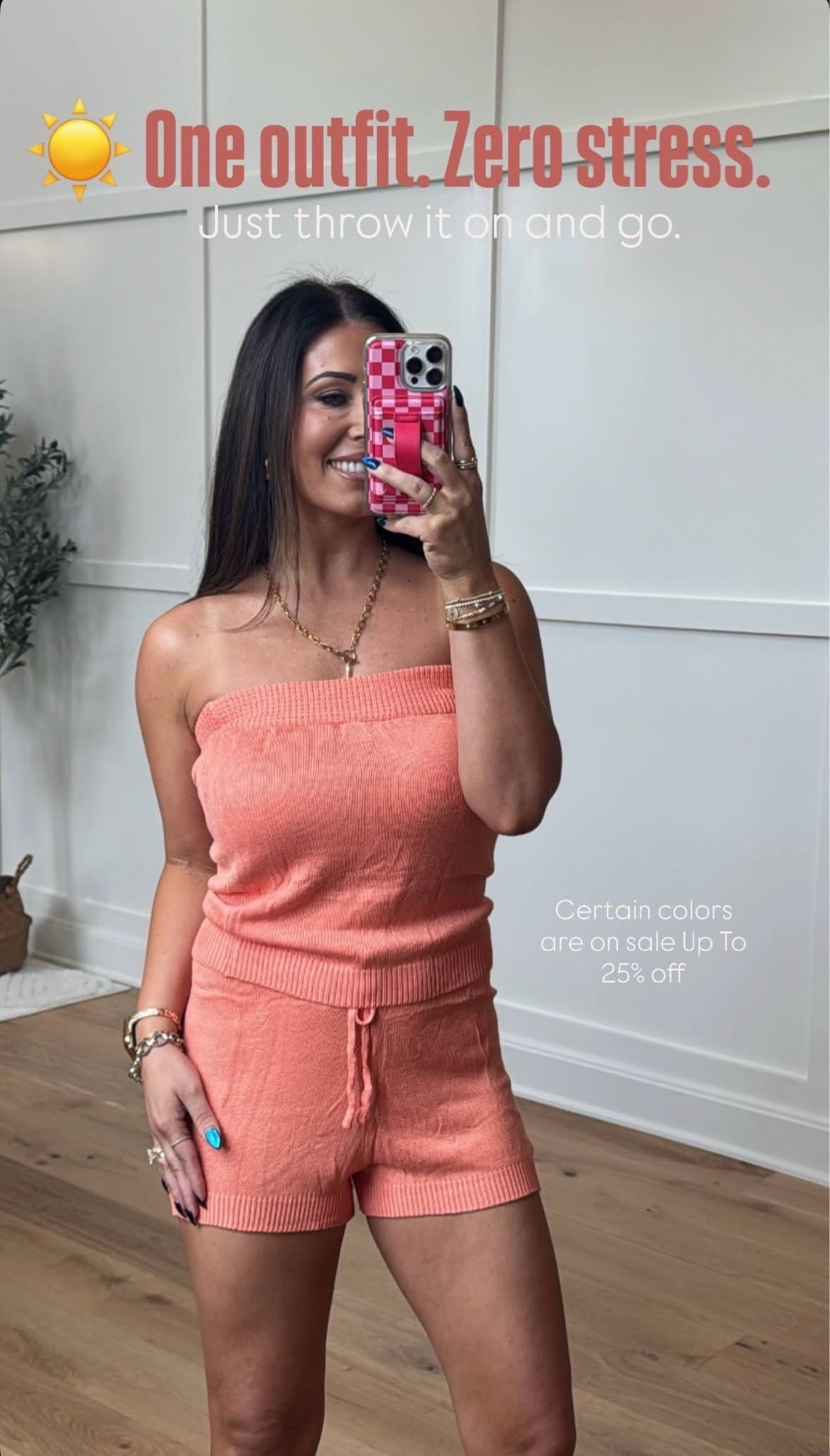 One outfit = zero stress 😍☀️ Just throw this set on and GO. Cute, comfy, lightweight, and perfect for hot summer days, vacations, or casual plans when you still want to look put together 👏 Bonus: certain colors are on sale! ✨

For reference I’m 5’4” 141lbs and in a size small

#LTKStyle #SummerOutfit #MatchingSet #VacationStyle #CasualChic #ComfyStyle #AmazonFashion #OOTD #SummerFashion

#LTKdayinmylife #LTKmomlife #LTKootd