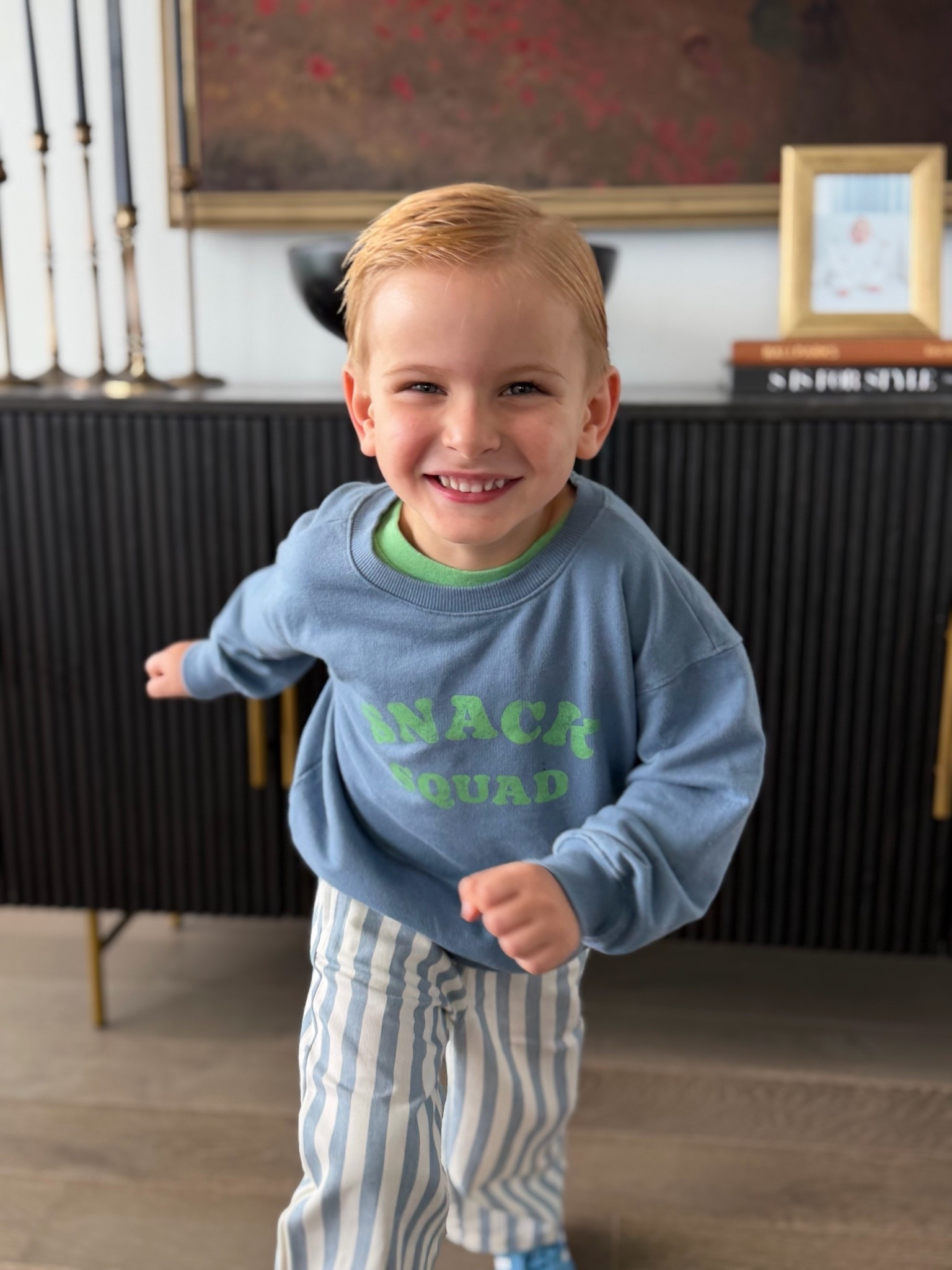 Oh. My. Gosh. This Target outfit is even cuter on my son than I could have ever imagined! They really get what us boy moms need and deserve for our toddlers! 💚🩵

#LTKKids