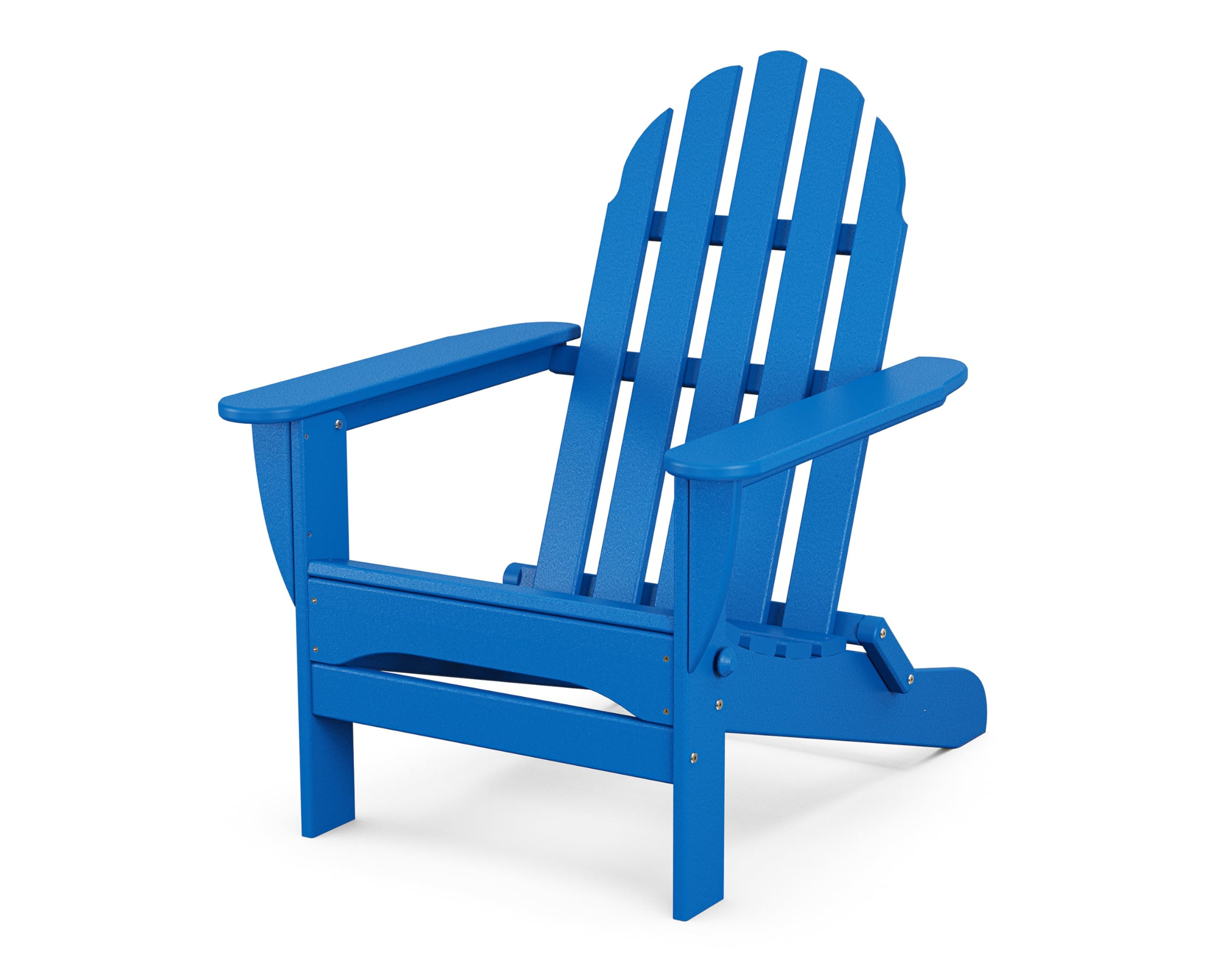 POLYWOOD AD5030PB Classic Folding Adirondack Chair, 35.00" x 29" x 35.00", Pacific Blue | Amazon (US)