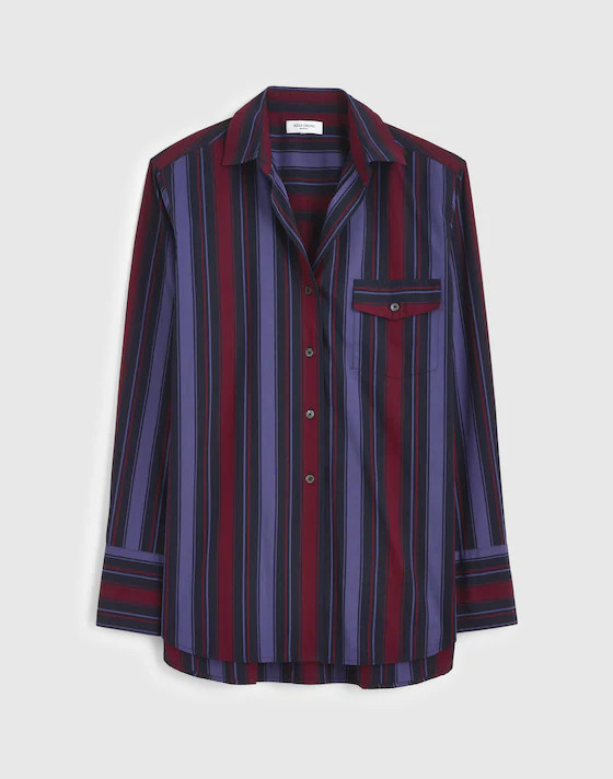 Alexa Chung for Madewell Lou Poplin Shirt | Madewell