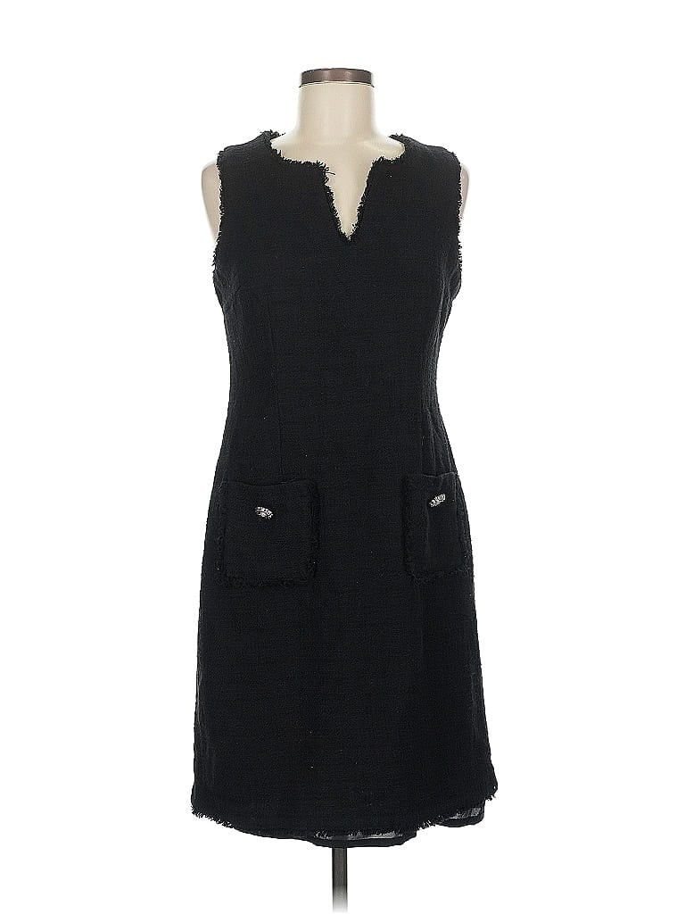 Karl Lagerfeld Paris Tweed Black Casual Dress Size M (estimated) - 76% off | ThredUp (US)