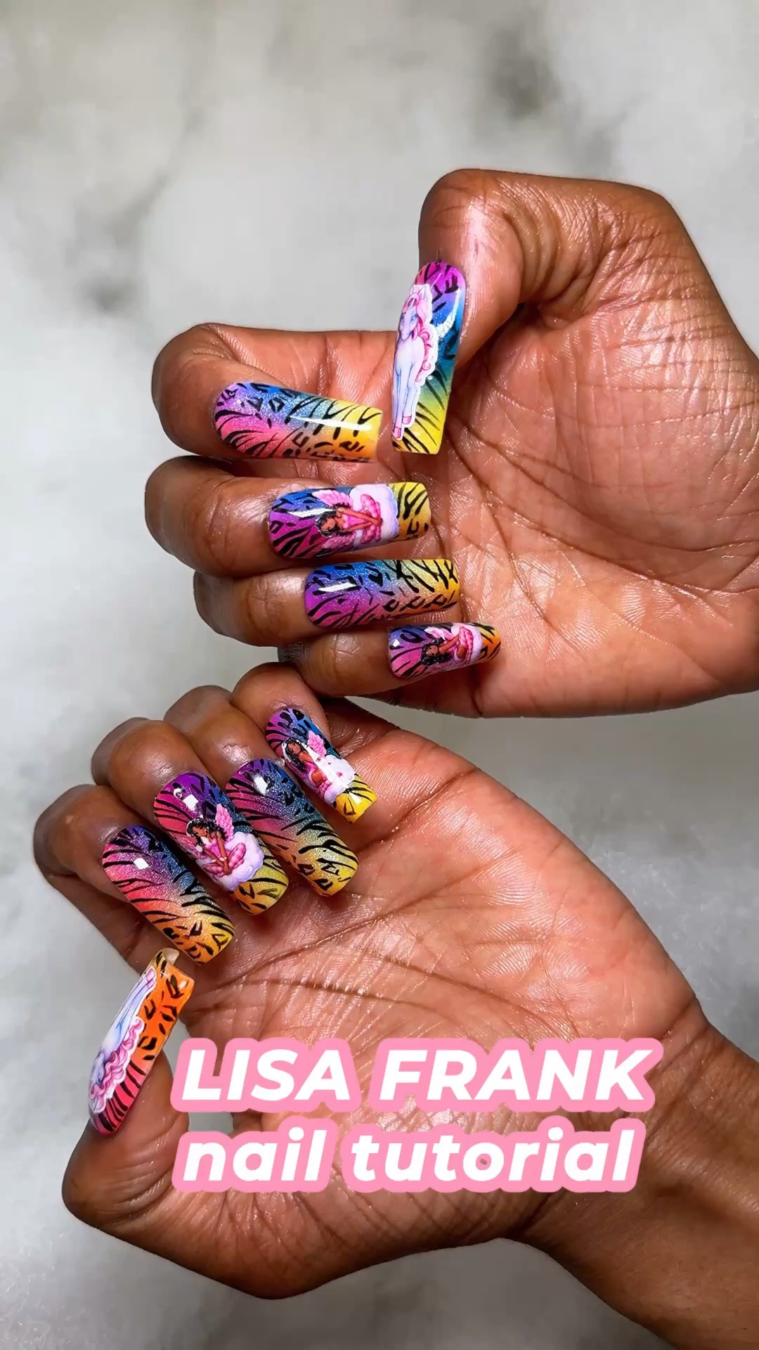 Let’s make let’s make these Lisa Frank-inspired press on nails 💖✨

I’m so glad I found the instant airbrush cleaner, I made it so much easier to make these airbrush nails.

Btw, I’m using the white waterslide paper so that my nail decals look more vibrant when I apply them to the nails. ￼

#LTKBeauty