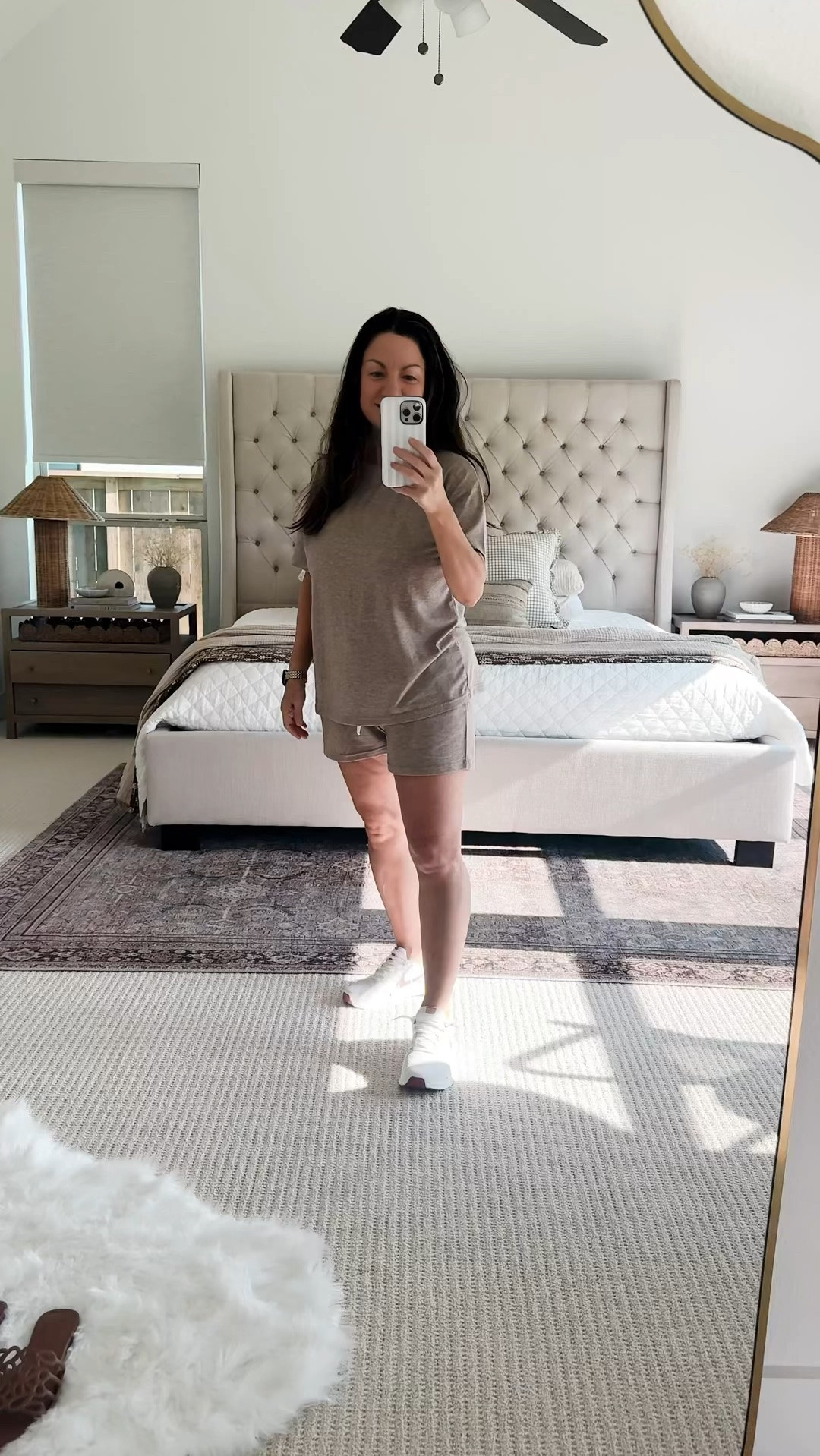 Easy neutral summer outfit that works whether I’m staying comfy at home or heading out for errands. I love pieces like this because they’re simple, comfortable and easy to style with sneakers for a more put-together everyday look. Follow me on LTK for daily fashion, home decor & Amazon finds.

#LTKootd #LTKvlog #LTKdayinmylife