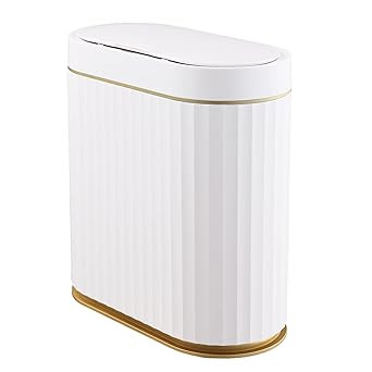 ELPHECO Motion Sensor Trash Can 2.5 Gallon Waterproof Motion Sensor Trash Can, Bathroom Trash Can... | Amazon (CA)