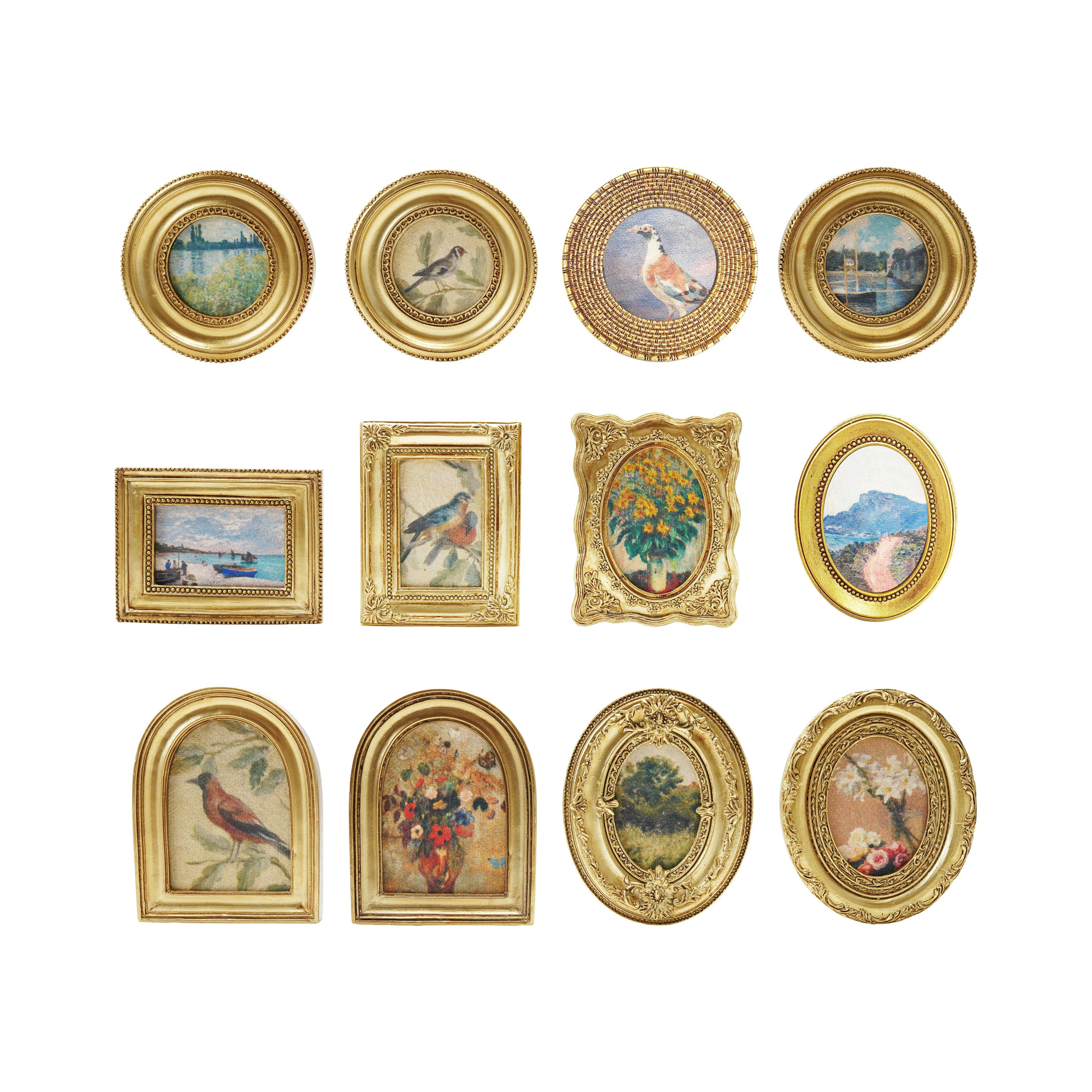 12-Piece Resin Picture Frame Magnet | Wayfair North America