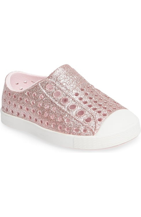 Native Shoes Jefferson - Bling Glitter Slip-On Sneaker (Baby, Walker, Toddler & Little Kid) | Nordstrom