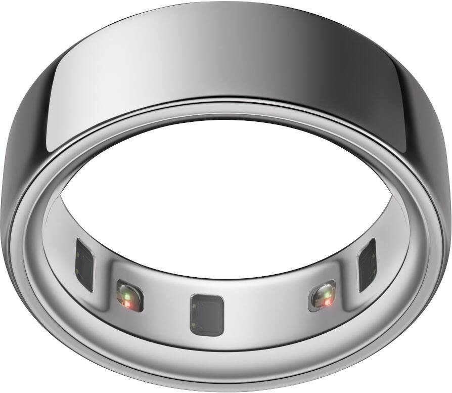 Oura Ring 4 Smart Ring Size Before You Buy with Oura Ring 4 Sizing Kit Size 5 Silver JZ90-54217-0... | Best Buy U.S.