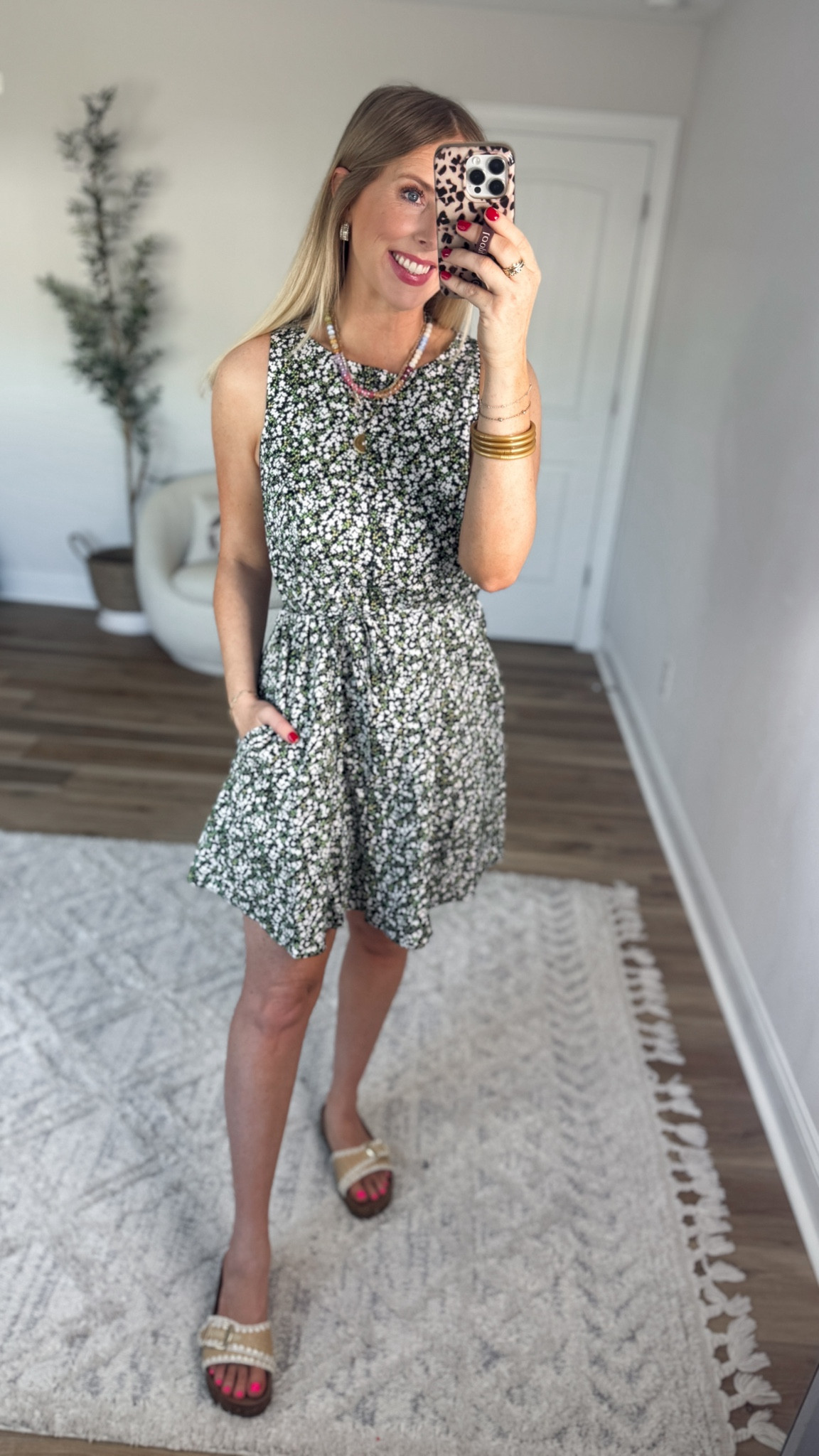 Weekend Walmart Wins try-on
Floral mini dress- small 

#LTKWorkwear #LTKootd