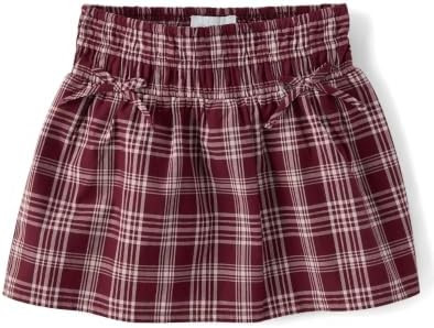 The Children's Place Girls' Smocked Poplin Skort | Amazon (US)